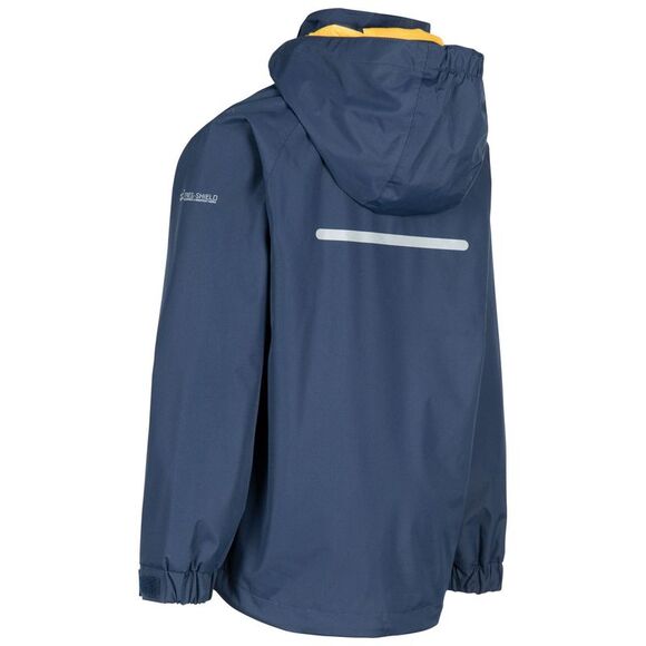 Trespass Childrens Boys Overwhelm Rain Jacket / Navy